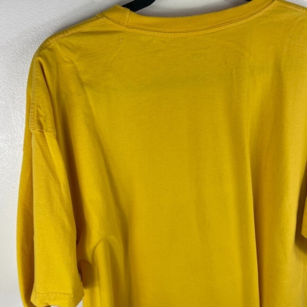 Vintage Patagonia Beneficial T-Shirt‎ XL Yellow Surf Ocean Graphic 90s Spellout - Picture 13 of 14
